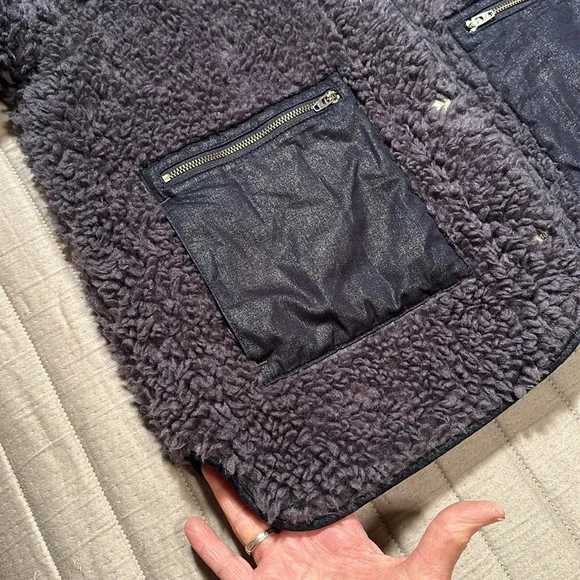 Madewell Sherpa jacket, size Medium - Picture 11 of 12